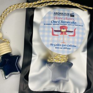 "Three Chairs. One Cheesecake." Walk of Fame Car Diffuser